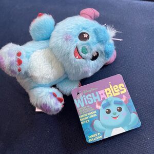 Disney Wishables Sully Monsters Inc Mini Plush NWT Euro Disney-Paris